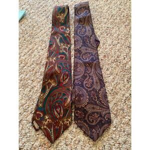 Meeting Street silk ties lot of 2